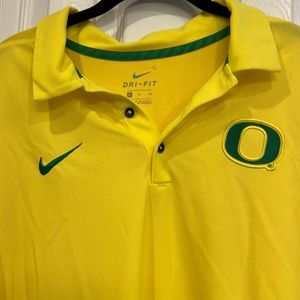 Nike Men’s XL Dri Fit Oregon Ducks Polo